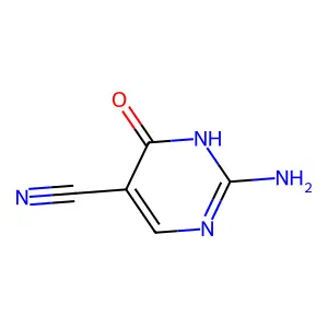 2-氨基-4-氧代-1,4-二氢嘧啶-5-甲腈 structure