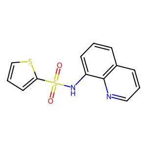N-(喹啉-8-基)噻吩-2-磺酰胺 structure