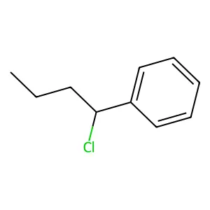 Benzene, (1-chlorobutyl) structure