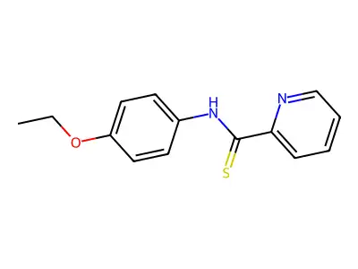 N-(4-ethoxyphenyl)pyridine-2-carbothioamide structure