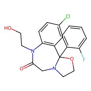 氟他唑仑 structure