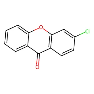 3-Chloro-9H-xanthen-9-one structure