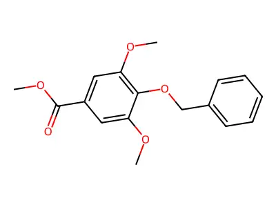 Methyl 4-(benzyloxy)-3,5-dimethoxybenzoate structure