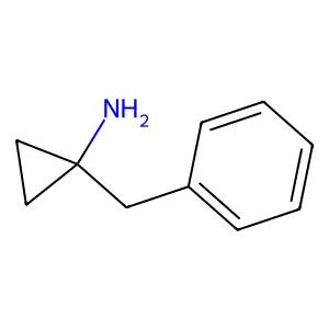 1-苄基环丙胺 structure
