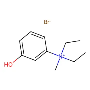 3-(Diethyl(methyl)azaniumyl)phenolate--hydrogen bromide (1/1) structure