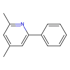 2,4-Dimethyl-6-phenylpyridine structure