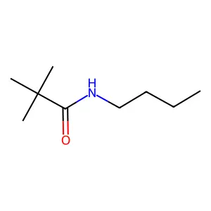 N-丁基-2,2-二甲基丙酰胺 structure
