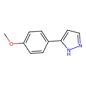 3-(4-Methoxyphenyl)-1H-Pyrazole structure
