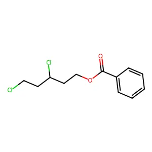 苯甲酸3,5-二氯戊酯 structure
