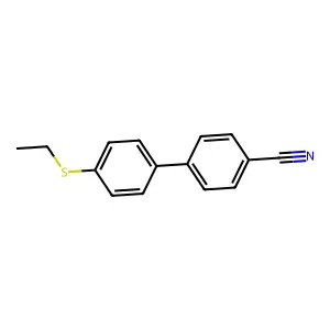 4'-(Ethylthio)[1,1'-biphenyl]-4-carbonitrile structure