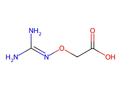 2-(Diaminomethylideneamino)oxyacetic acid structure