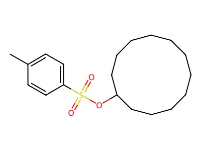 Cyclododecyl 4-methylbenzene-1-sulfonate structure
