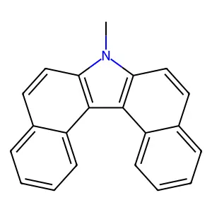 7-Methyl-7H-dibenzo(c,g)carbazole structure