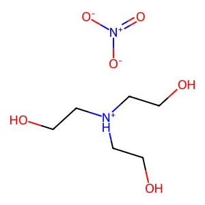 三乙醇胺硝酸盐 structure