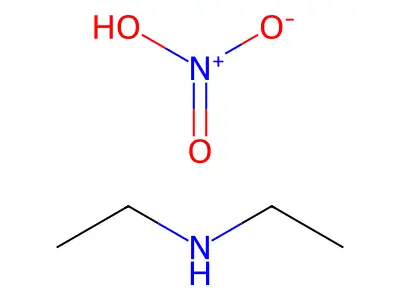 Diethylazanium nitrate structure