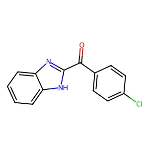 (1H-Benzimidazol-2-yl)(4-chlorophenyl)methanone structure
