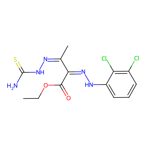 Chemical Compound (C13H15Cl2N5O2S) structure