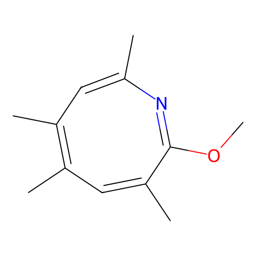 2-Methoxy-3,5,6,8-tetramethylazocine structure