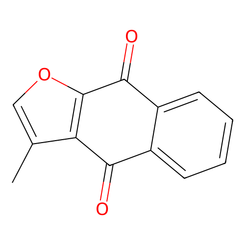 3-Methylnaphtho[2,3-b]furan-4,9-dione structure