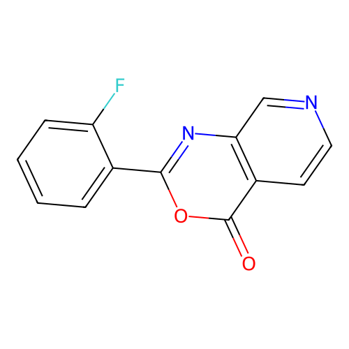2-(2-Fluorophenyl)-4h-pyrido[3,4-d][1,3]oxazin-4-one structure