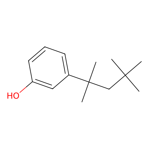 3-(2,4,4-Trimethylpentan-2-yl)phenol structure