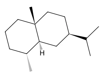 桉叶烷 structure