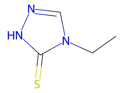 4-Ethyl-2,4-dihydro-3H-1,2,4-triazole-3-thione structure