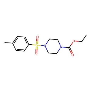 Ethyl 4-[(4-methylphenyl)sulfonyl]-1-piperazinecarboxylate structure