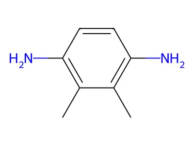 1,4-Diamino-2,3-dimethylbenzene structure