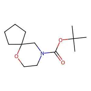 9-Boc-6-oxa-9-azaspiro[4.5]decane structure