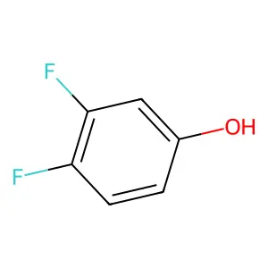 3,4-Difluorophenol structure