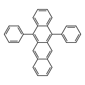 5,12-Diphenyltetracene structure
