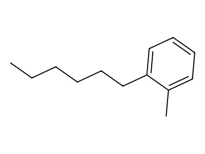 1-Hexyl-2-methylbenzene structure