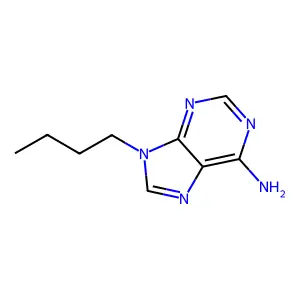9-丁基-9H-嘌呤-6-胺 structure