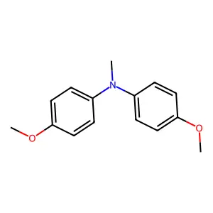 N-(4-Methoxyphenyl)-N-methyl-p-anisidine structure