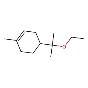 Cyclohexene, 4-(1-ethoxy-1-methylethyl)-1-methyl- structure