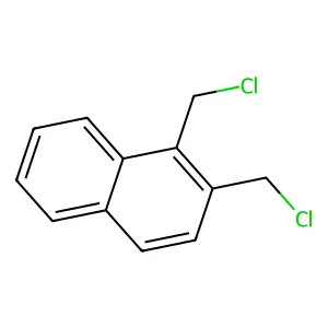 Naphthalene, bis(chloromethyl)- structure