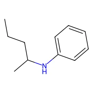 N-(pentan-2-yl)aniline structure
