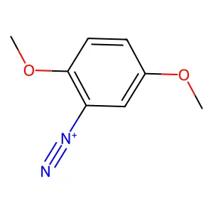 2,5-Dimethoxybenzenediazonium structure
