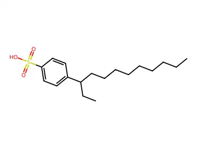 十二烷基苯磺酸 structure