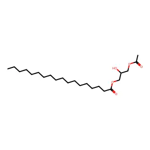 Acetomonostearin structure