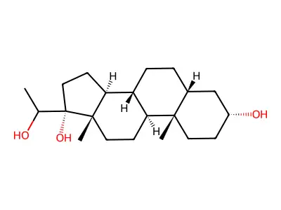PREGNANETRIOL structure