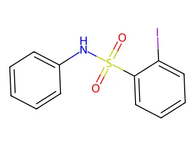 2-iodo-N-phenylbenzenesulfonamide structure