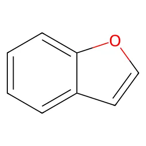 苯并呋喃 structure