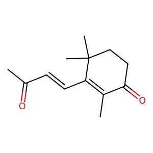 3-(3-Oxobut-1-enyl)-2,4,4-trimethylcyclohex-2-en-1-one structure