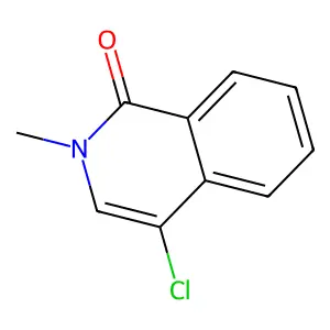 4-Chloro-2-methylisoquinolin-1(2H)-one structure