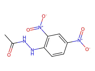 N'-(2,4-dinitrophenyl)acetohydrazide structure