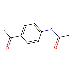 N-(对乙酰苯基)乙酰胺 structure