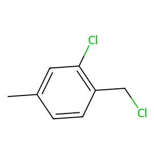 2-Chloro-1-(chloromethyl)-4-methylbenzene structure