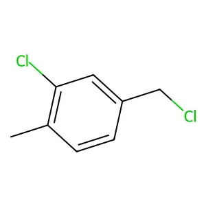 2-Chloro-4-(chloromethyl)-1-methylbenzene structure